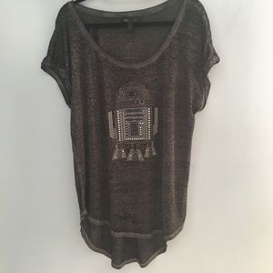 Rock & Republic Star Wars R2D2 tshirt Size XL